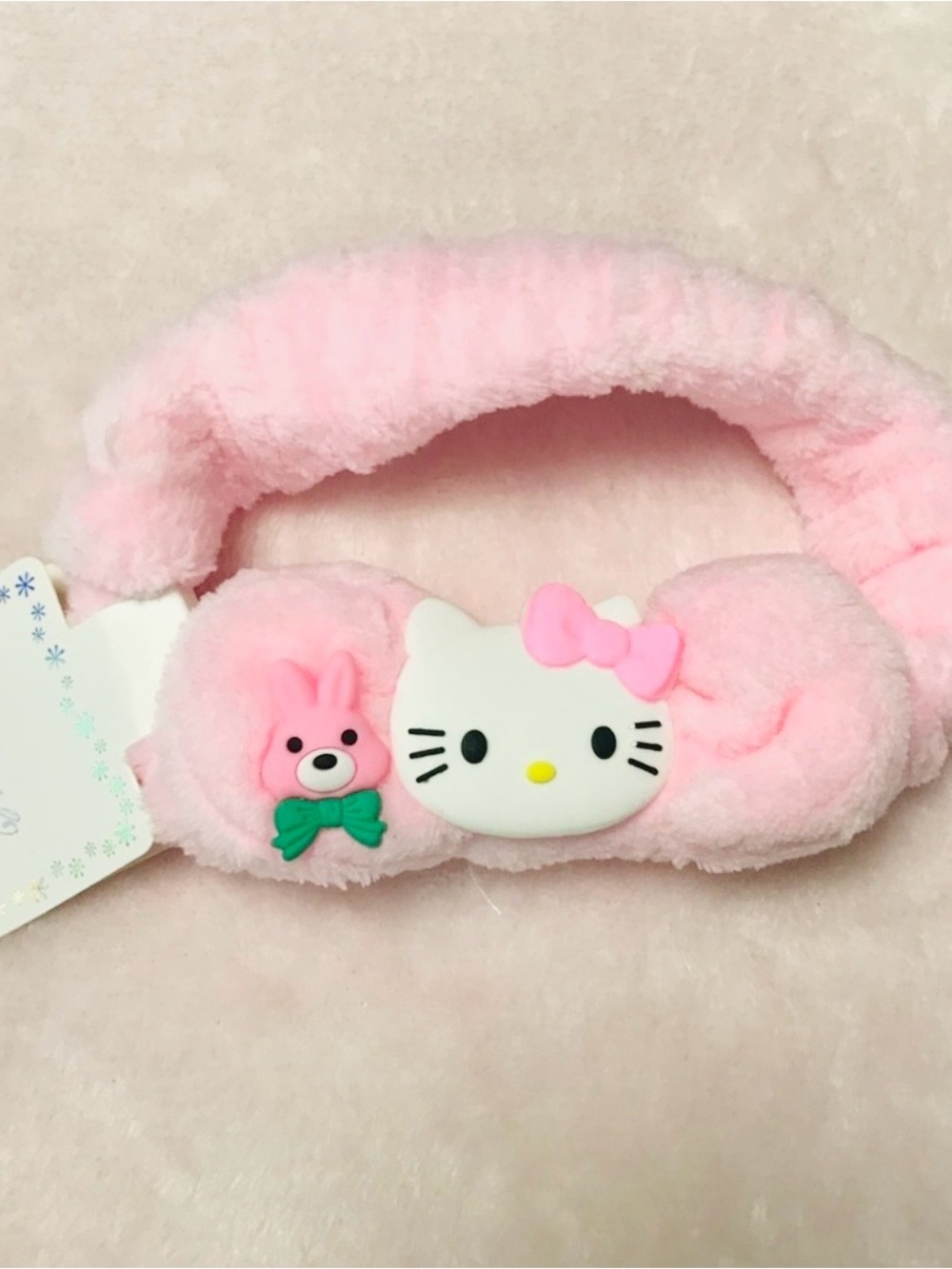 ✨✨5/$10✨✨ Princess Accessories Hello Kitty Sanrio pink plush Headband Makeup